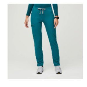 Pacific Blue Yola™ - Skinny Scrub Pants XL